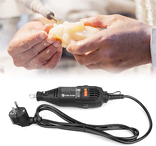 130W Mini elettrico trapano smerigliatrice lucidatrice rettificatrice lucidatrice utensile rotante 220V con regolazione a 5 velocità(EU Plug 220V) - Honorern