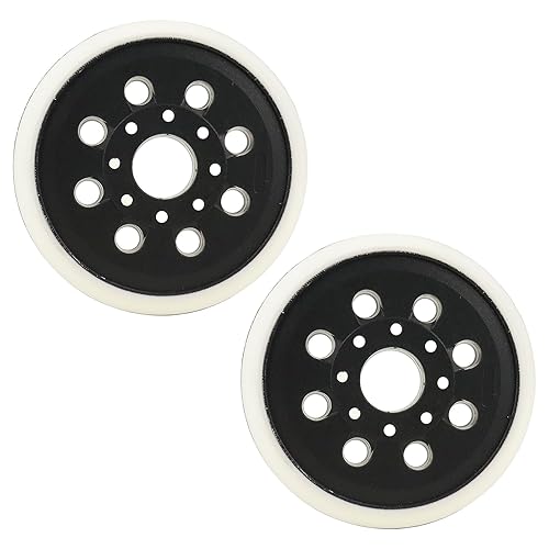 BouGPeng 2 Pezzi 125 mm Vassoio abrasivo compatibile Bosch PEX 220 A GEX 125-1 AE PEX 220 AE Accessori per Utensili Abrasivi Autoadesivo Dischi Abrasivi 8 fori Dischi Abrasivi per Levigare e Lucidar - Honorern