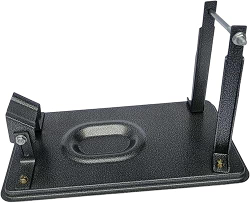 LOVIVER Tavolo guida di supporto ribaltabile per pialla per falegnameria nero per interni ed esterni, stile B - Honorern