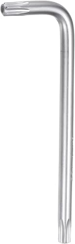 Chiave Brugola Torx T25 Prova Manomissione, Chiavi Stella Forma L 6 Punte Acciaio Cromo-Vanadio, Utensile Manuale per Riparazioni Automobilistiche/Domestiche. - Honorern