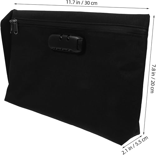 Borsa Portaoggetti Con Lucchetto A Combinazione Borsa Portabanconote Con Lucchetto Borsa Di Sicurezza Per Denaro Borsa Con Lucchetto Borsa Con Lucchetto Per Denaro Borsa Di - Honorern