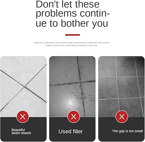 Macchina per La Pulizia Elettrica delle Cuciture per Piastrelle di Ceramica, Macchina per La Pulizia delle Cuciture Elettrica per Piastrelle di Ceramica, Dotata di Aspirapolvere, 1 Lama per Sega - Honorern