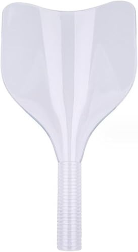 Lacca per capelli, protezione per il viso HD, per lacca per capelli, beauty face, protezione per il viso, protezione per il viso con manico per il trucco da parrucchiere - Honorern