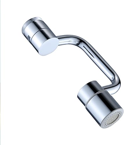 Estensione del rubinetto, prolunga del rubinetto girevole a 1440°, rubinetto di prolunga multifunzionale, rubinetto rotante, adattatore per rubinetto 2 modalità per bagno e cucina - Honorern