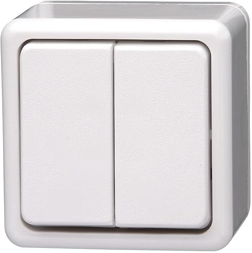 Kopp Pulsante Standard montato in superficie, 10 A, 250 V, 514302007 - Honorern