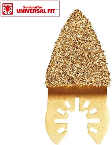 WORX WA4967 – Raspa triangolare a forma di dito in carburo per PVC, Pietra, Pavimenti, Ceramica per Multifunzione Sonicrafter WX678/679/680/681/693 - Honorern