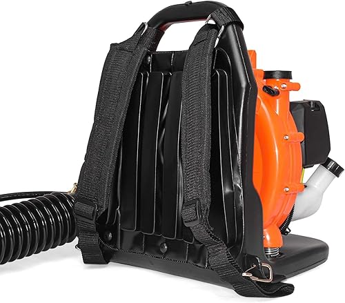 Soffiatore a Zaino 43cc 1.25Kw Semi-Professionale ed Ultra-Leggero con tracolle imbottite Max-Comfort e velocità di soffiaggio foglie fino a 150Km/h - Honorern