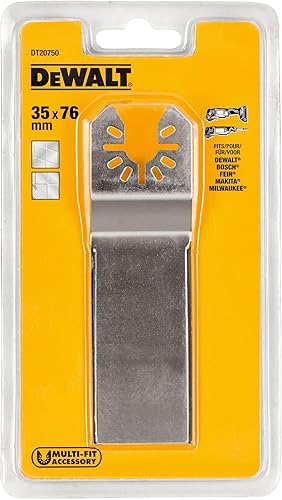 DeWalt Lama A Coltello Larghezza 35Mm Lunghezza 70Mm Per La Rimozione Di Mastice Da Giunti Di Dilatazione Con Bordi Laterali Taglienti E Bordo Frontale Smussato - Honorern