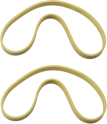 Anelli in gomma per ruote per sega a nastro, confezione da 2 per modelli da 20,3 cm e 22,9 cm, progettati per mantenere la forza di taglio e prevenire lo slittamento durante il funzionamento (20,3 cm) - Honorern