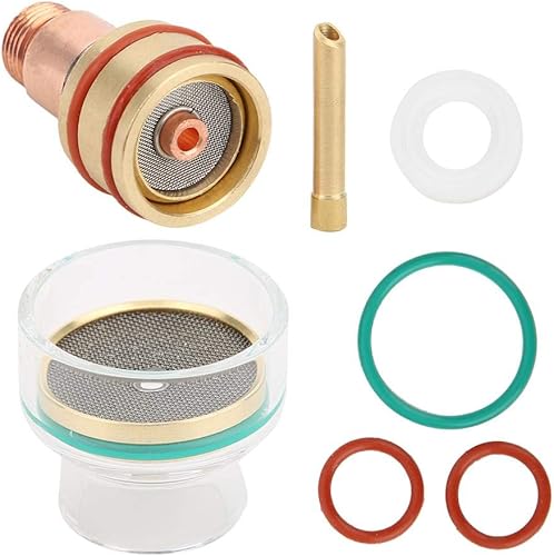 TFM53NCN TIG Kit di saldatura Torcia di saldatura Torcia a tazza di vetro per WP17/WP18/WP26(1.6mm) - Honorern
