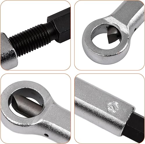 9-12mm/12-16mm/16-22mm Spaccadadi, Spaccadadi Meccanico,Strumento per Spaccare i Dadi per Rimuovere, Rompere e Separare il Dado (2#) - Honorern