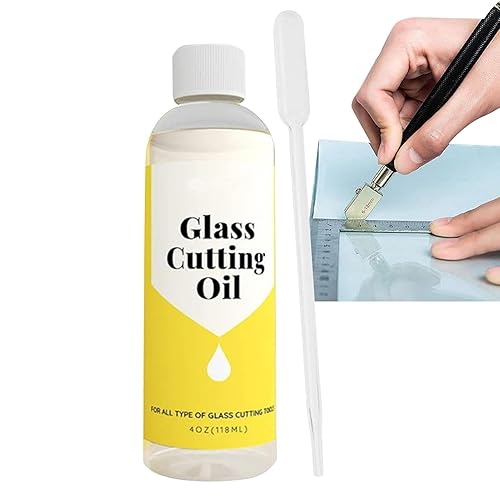 Olio Per Il Taglio Del Vetro - Olio Per Il Taglio Del Vetro, Olio Per Il Taglio Del Vetro | Fluido Per Punte Da Trapano Per Vetro, Olio Per Taglierina Per Punte Da Trapano Per Vetro Facile Da Usare, U - Honorern