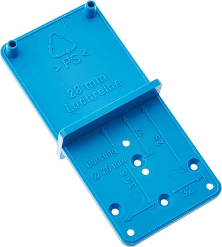 Hettich Accura Stencil per foratura Multi Blu, 1 pezzo, 351 - Honorern