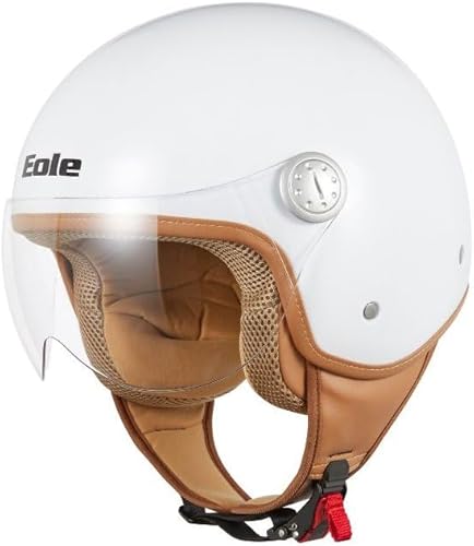 Eole Casco Jet Road Bianco Lucido - Honorern