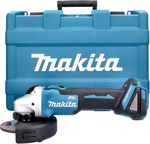Makita DGA504ZJ - Smerigliatrice angolare a batteria, colore: Blu - Honorern