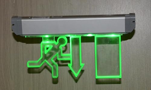 Lampada uscita di emergenza 8 LED - Honorern