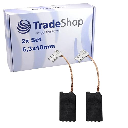 2 spazzole di carbone per Hilti TE16, TE16M, TE16C, TE30, TE30C, TE30M, TE30AVR, TE106, TE300, TE300AVR, TEC-AVR/Motorcarbon - Honorern