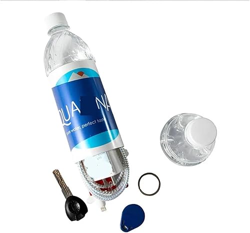 Cassaforte Invisibile, Finta bottiglia d'acqua a forma di sorpresa segreta nascosta cassaforte contenitore di sicurezza nascondiglio salvadanaio barattoli di plastica nascondiglio strumenti Org ,Nasco - Honorern