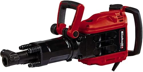 Einhell TE-DH 50 Martello demolitore (220-240 V, 1700 W, percussioni min. 1800,forza percussione 50 Joule, attacco SDS-HEX, valigia carrellata, incl. Scalpello piatto + a punta) - Honorern