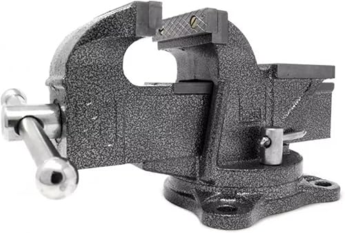 Morsa Da Banco Base Girevole Apertura 150mm Fissaggio Precisione a Morsetto - Honorern