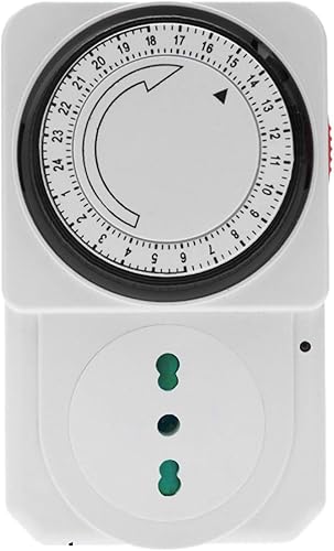 Temporizzatore Programmabile 24 Ore Presa Di Corrente Spina Con Timer Regolabile - Honorern