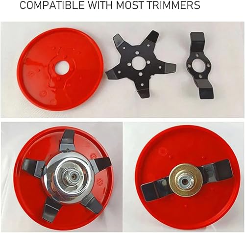 Disco da diserbo, Disco da diserbo per tosaerba universali, Piastra di diserbo multifunzionale per la stagione per decespugliatore Lama per erbacce Mangia erbacce (2) - Honorern