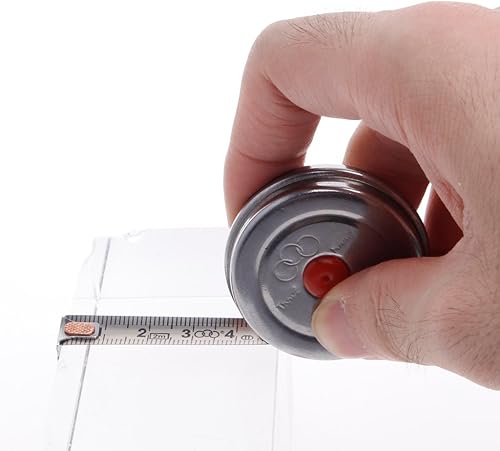 Metro a Nastro Retrattile per la Lavorazione del Legno Mini in Acciaio Inox da 2m - Honorern