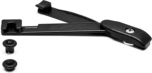 Socchiudi finestra manuale per aperture interne ed esterne, Braccio a scomparsa esinplast, in poliammide (nylon) colore nero - Honorern