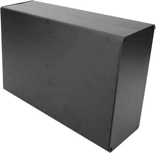 Custodia custodia raffreddamento alluminio, custodia elettronica scatola progetto tipo split 3,1 x 6,3 x 8,7 pollici, scatola strumenti di progetto PCB per circuito elettronico fai-da-te - Honorern