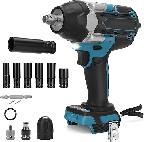 2000 N.m Avvitatore a Percussione, Elettrico 3/4 Pollici, Senza Spazzole Con Coppia Elevata - Honorern