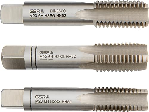 PROFI Taraud M20 set HSSG 3 pièces, Taraud - Honorern