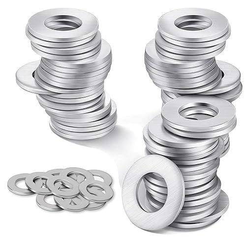 eupdd 100 Pezzi Rondelle Acciaio Inox: M10×15mm×1mm Rondelle Piane, Rondelle in Acciaio Inossidabile, Rondelle Alzaporta, Piatto Rondelle, Rondelle Piatte per Vite Bullone, Automotive Riparazione - Honorern