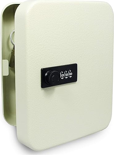 cassettina portachiavi da parete con codice | custodia per chiavi con codice numerico per esterni | Dimensioni 200 x 160 x 70 mm - Honorern