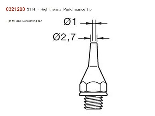 Jbc 0321200 punta dissaldante per Classic, 75 W - Honorern