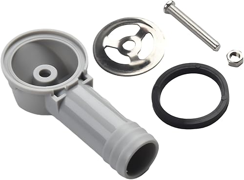 Lavabo per tubi di troppopieno,Per lavabo da cucina Giunto di conversione foro di troppopieno rotondo 125351,Giunto per tubo di troppopieno per lavello da cucina,Giunto di conversione foro di - Honorern