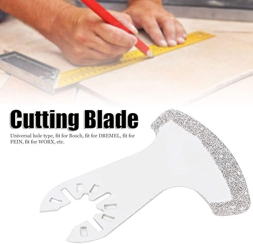 Confezione da 4 lame per utensili oscillanti multifunzionali per sega a falce, accessori per utensili da taglio per marmo, per lame per utensili oscillanti Bosch - Honorern