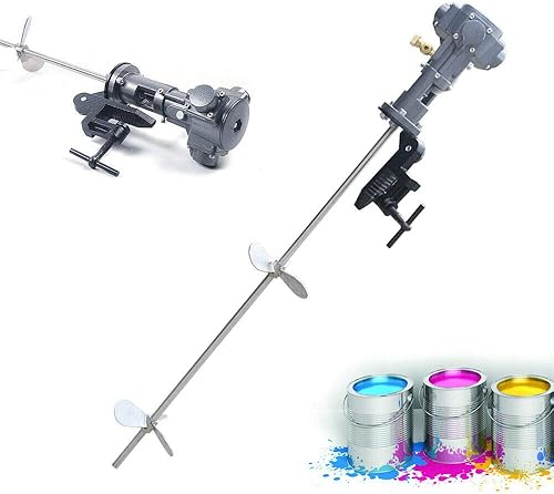 Agitatore miscelazione frullatore vernice frullatore d'aria agitatore stucco serbatoio polvere staffa agitatore palmare Mix clip piolo droga con rivestimento utensile trapano inchiostro per agitazione - Honorern