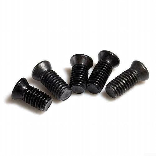 Viti Torx affidabili per lame in carburo, set da 50 pezzi per utensili per tornio CNC (M2,5 x 6) - Honorern