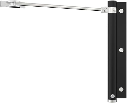 Chiudiporta idraulico automatico per porte scorrevoli, funzionamento silenzioso, regolabile per una facile chiusura (bianco) - Honorern