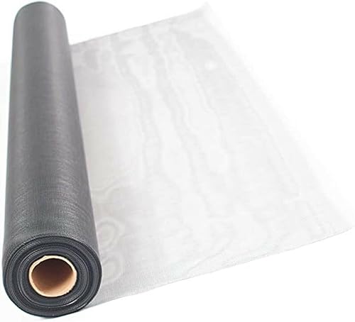 Rete per Zanzariera in Fibra di Vetro 150 cm x 400 cm Alta Qualità ricambio telo per porte e finestre facile da tagliare e resistente ideale per zanzariere a rullo e a telaio - Honorern