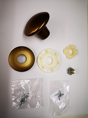 SECUREMME Kit pomolo modello ROMA 5020KF4 (composto da rosetta e accessori per un corretto montaggio) MADE IN ITALY - Honorern