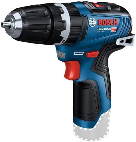 Bosch Professional 12V System Trapano-avvitatore con Percussione a Batteria GSB 12V-35, Batterie e Caricabatteria non Incluse, in L-BOXX - Honorern