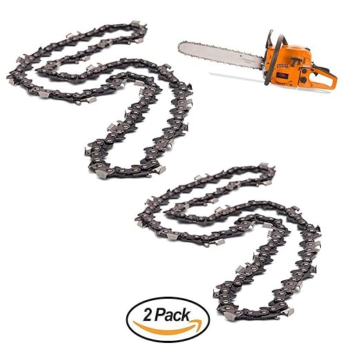 2x Catena per Motosega 325' 1,3 mm 72 maglie, Compatibile Oregon Bosch Dolmar Hitachi Echo Makita Husqvarna e Cloni| (72 M 325' 1,3MM) - Honorern