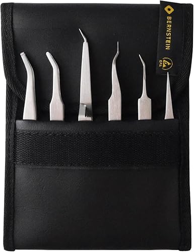 Bernstein, Set di pinzette SMD, 6 pz, 5-050 - Honorern
