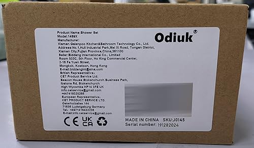 Soffione doccia con filtro, doccetta ad alta pressione, 15 filtrazione, 10 tipi di getto, con tubo da 1,5 m, soffione doccia per la rimozione dal cloro residuo, acqua dura, metallo pesante - Honorern
