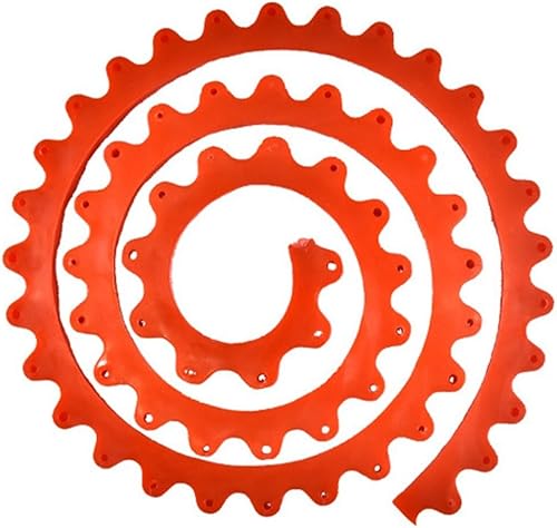 Sagoma curva flessibile in polimero per lavorazione del legno, 1 m/2 m, guida rossa per taglio di assi di legno di forme complesse (2 m) - Honorern