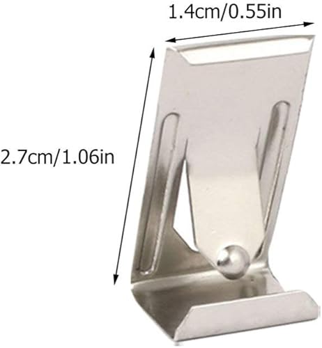 50Pcs Molla in Metallo Gira Clip Cornice per Foto Gancio a Molla per Immagine Stampante 3D Strumento Gancio Clip Letto in - Honorern