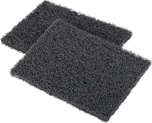 Life, tessuto non tessuto abrasivo, 2 pezzi, 150 x 110 mm, grana 120, per sbrinare, pulire e ruvidire - Honorern