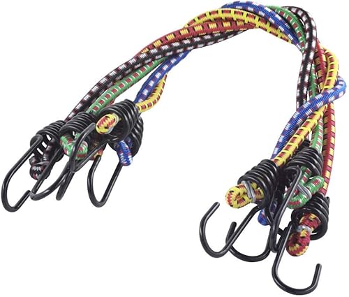 wolfcraft Gancio elastico semplice I 3293000 I Uso versatile per il campeggio e la bicicletta, in auto o in casa - Honorern