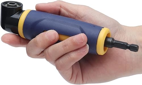 Adattatore Angolo Trapano Retto di 90 Gradi con Gambo Esagonale da 1/4 di Pollice e Potente Magnete Integrato per Trapano Elettrico - Honorern